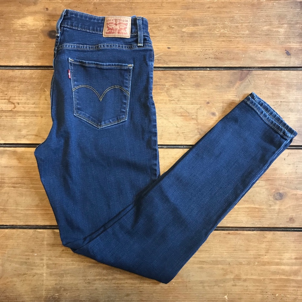 Levi’s 721 Women’s High Rise Skinny Jeans 31 Dark